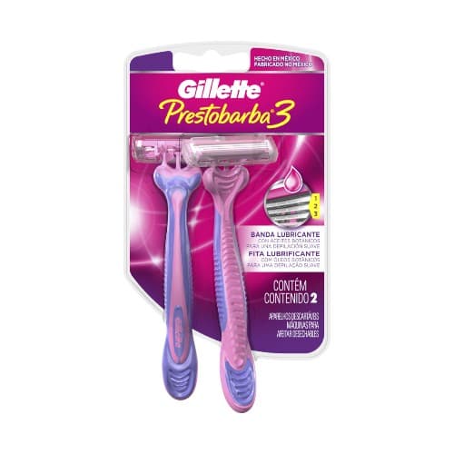 Gillette prestobarba 3 mujer 2 pack