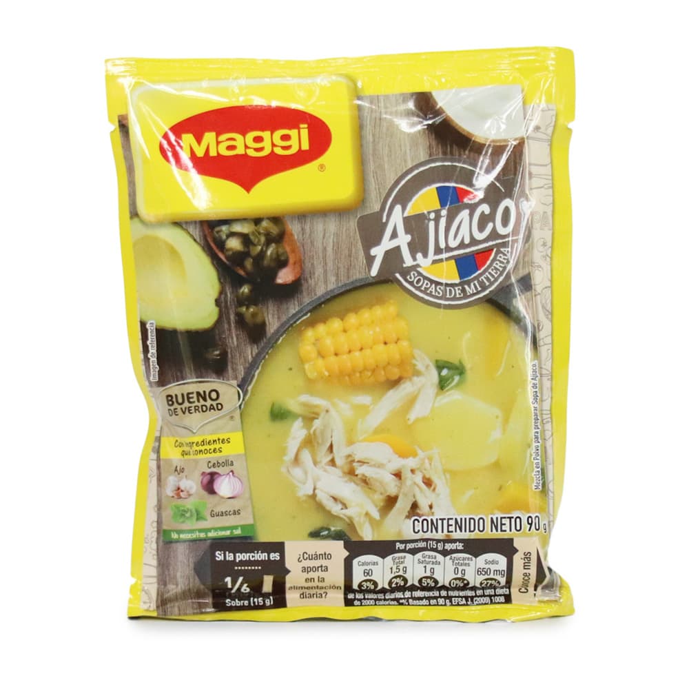 Sopa Maggi ajiaco x90g
