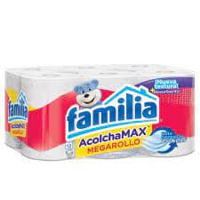 Papel higiénico Familia Acolchamax megarollo x12 rollos