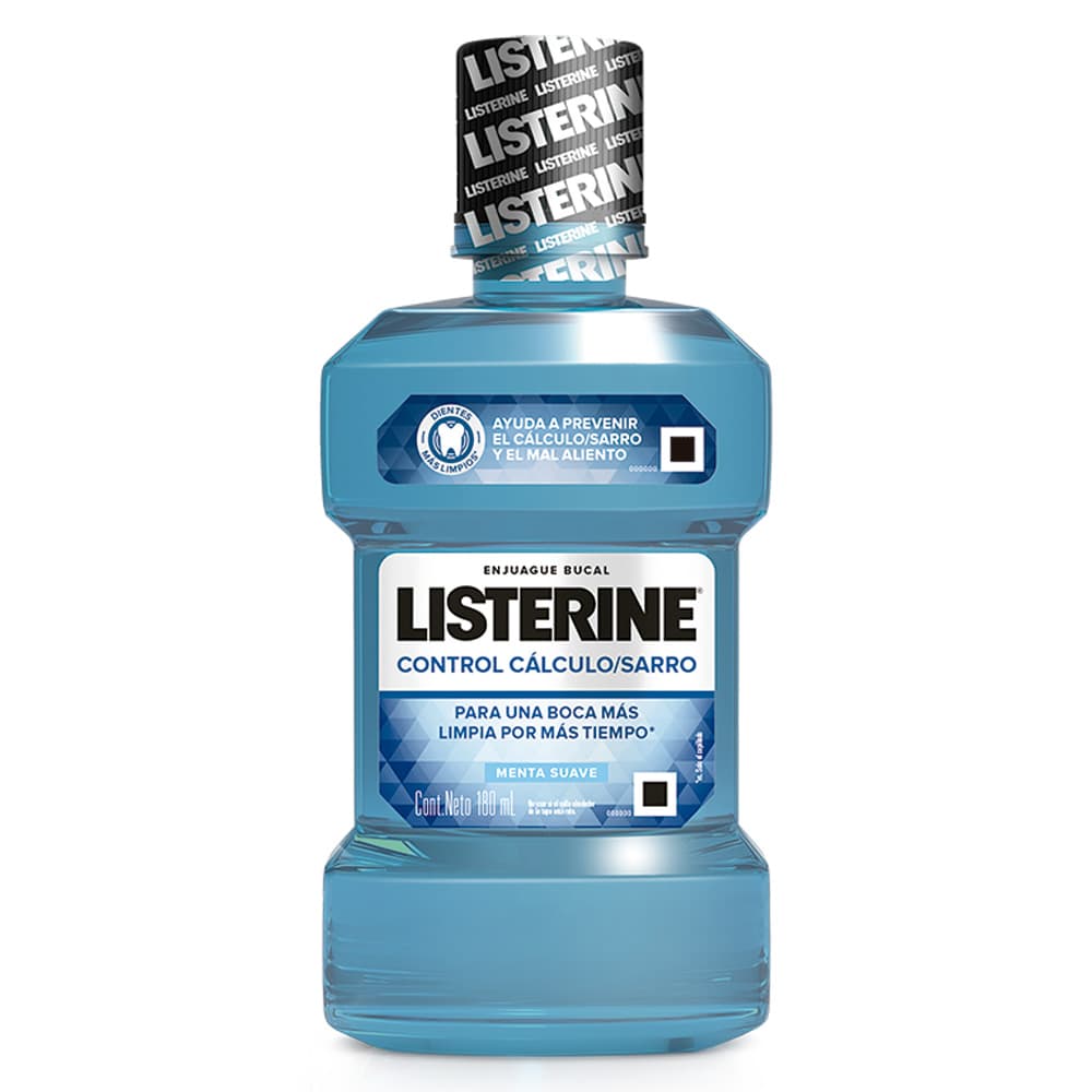Enjuague bucal Listerine Control Cálculo x180 ml