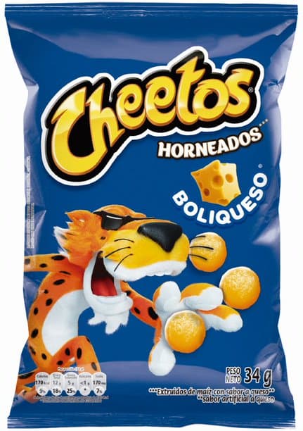 Pasabocas Cheetos boliqueso horneados x34g