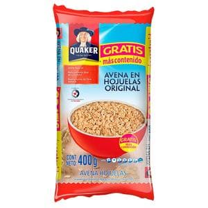 Avena Quaker hojuelas x400g