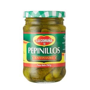La coruña pepinillos en vinagre x250g