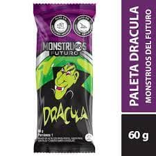 Paleta Dracula monstruos marinos x60g