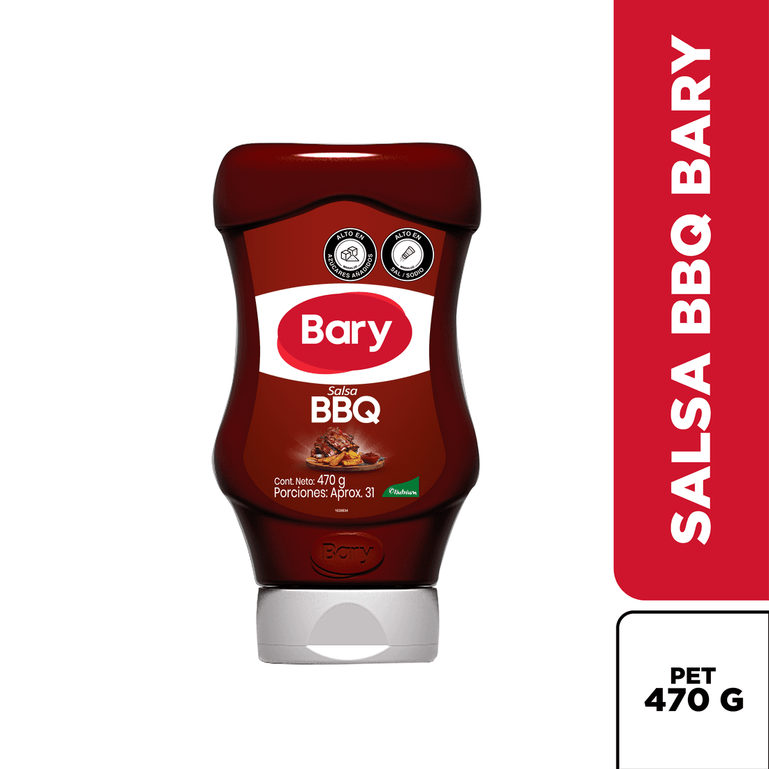 Salsa Bary bbq pet x470g