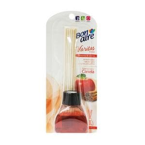 Ambientador Bon Aire varitas manzana can x40mL + 6 varitas