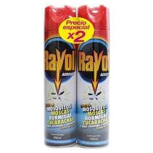 Insecticida Aerosol Mata Todo Rayol 2 und x400mL c-u