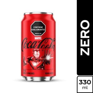 Gaseosa Coca Cola Zero x330mL