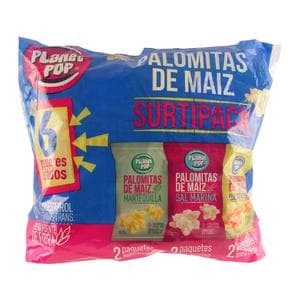 Palomitas planet pop maiz surtidas x6und x172 g