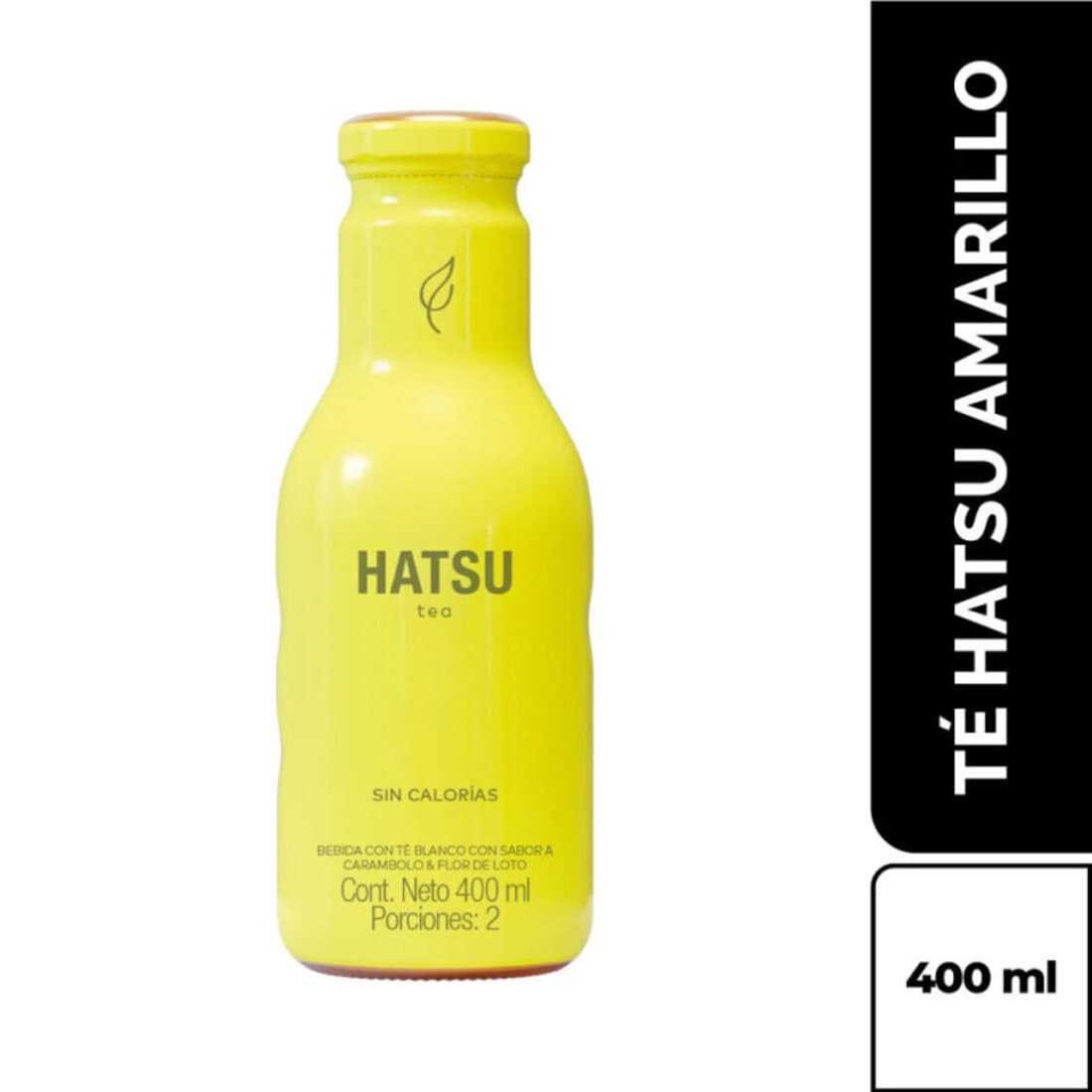 Té liquido Hatsu carambolo Amarillo flor loto x400mL