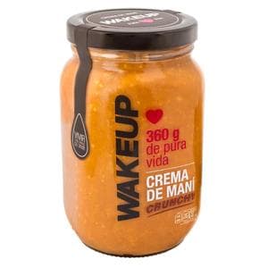 Crema Wakeup maní crunchy x360g