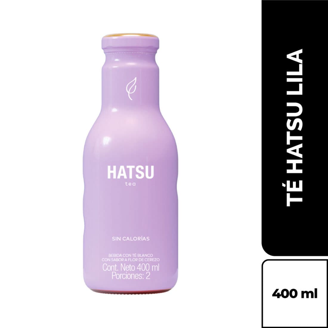Té liquido Hatsu Flor de cerezo Lila x400mL