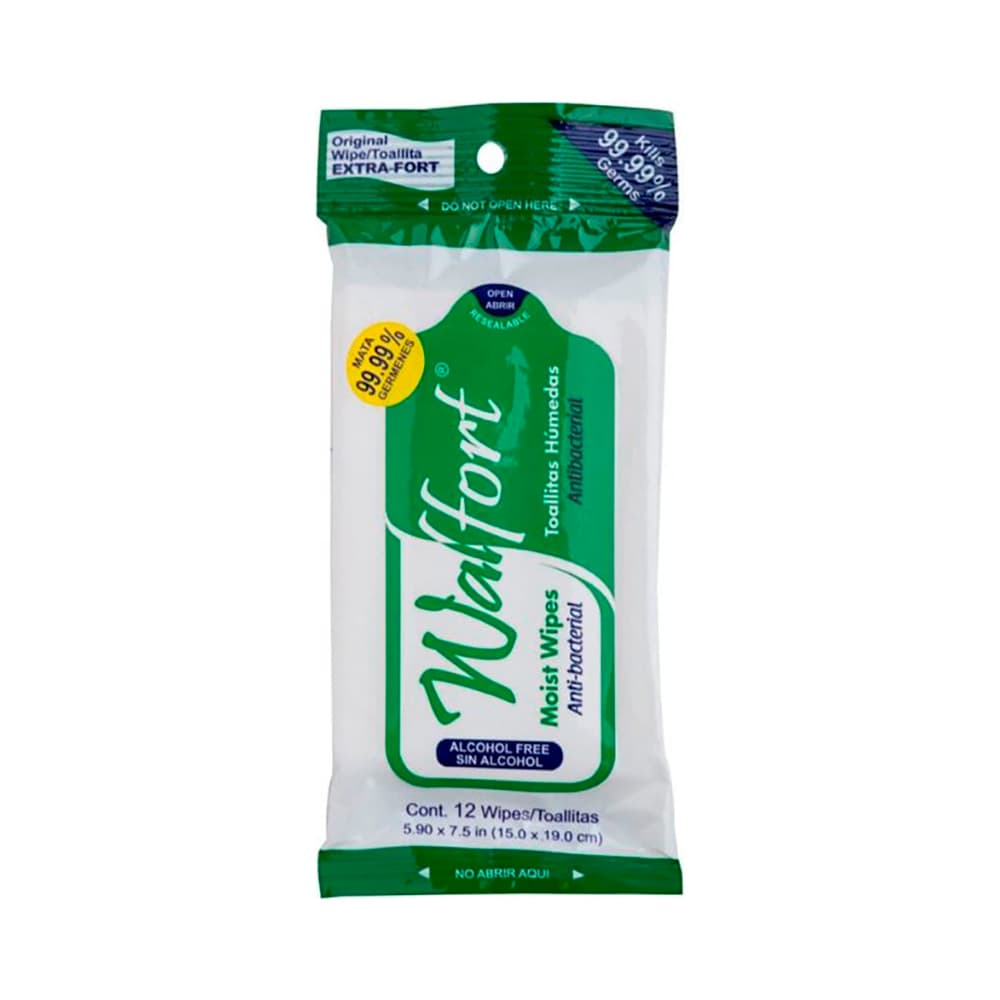 TOALLITAS HUMEDAS WALFORT 12PZA