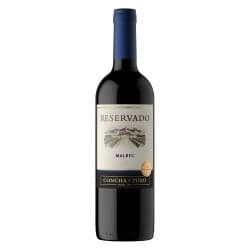 Vino Tinto Reservado Concha Y Toro Malbec .750