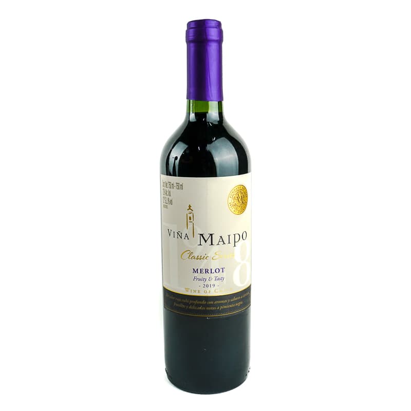 Vino Viña Maipo Merlot 750Ml