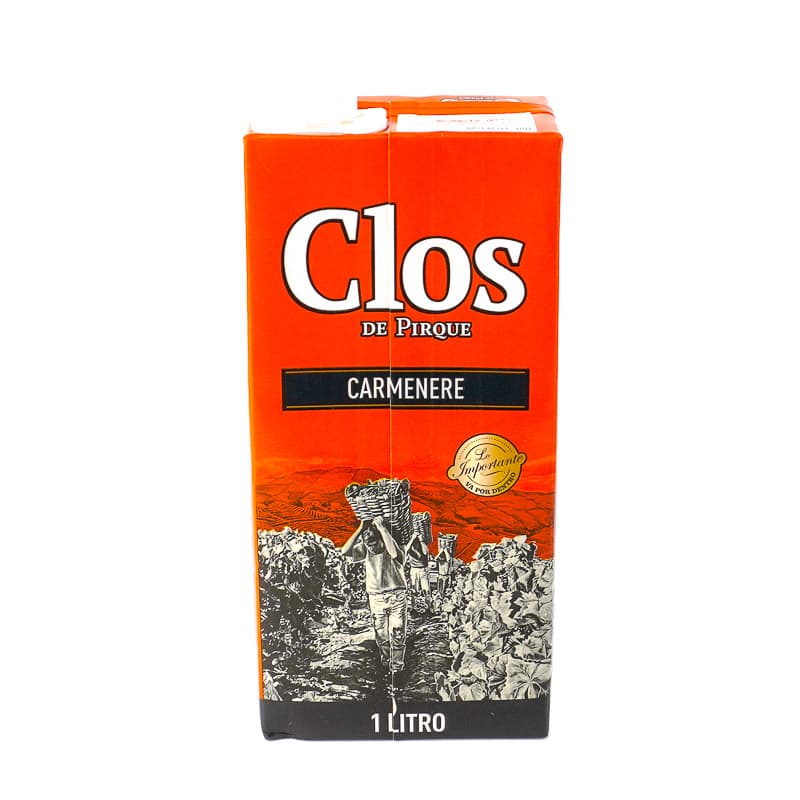 CLOS D PIRQUE TINTO CARMENERE TETRA 1 LT