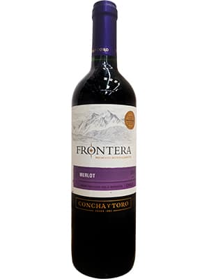 Vino Tinto Merlot Frontera 750Ml