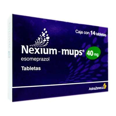 Nexium-Mups Oral 40 mg 14 Tabletas