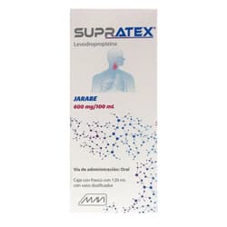 LEVODOPROPIZINA 600 MG SUSP 120 ML (SUPRATEX)