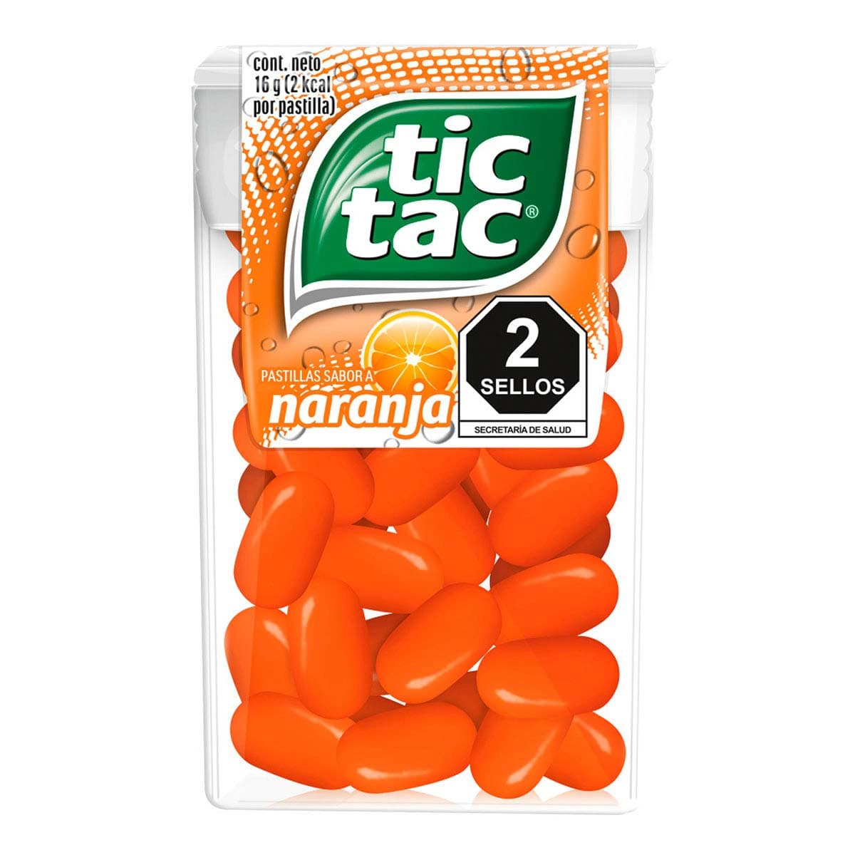 Pastillas Tic Tac Naranja 1pz 14.5Gr