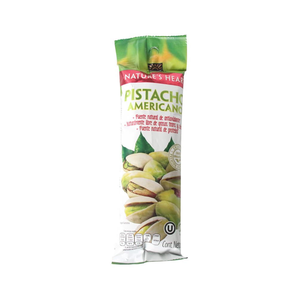 Pistacho Americano Nature's Heart x35g