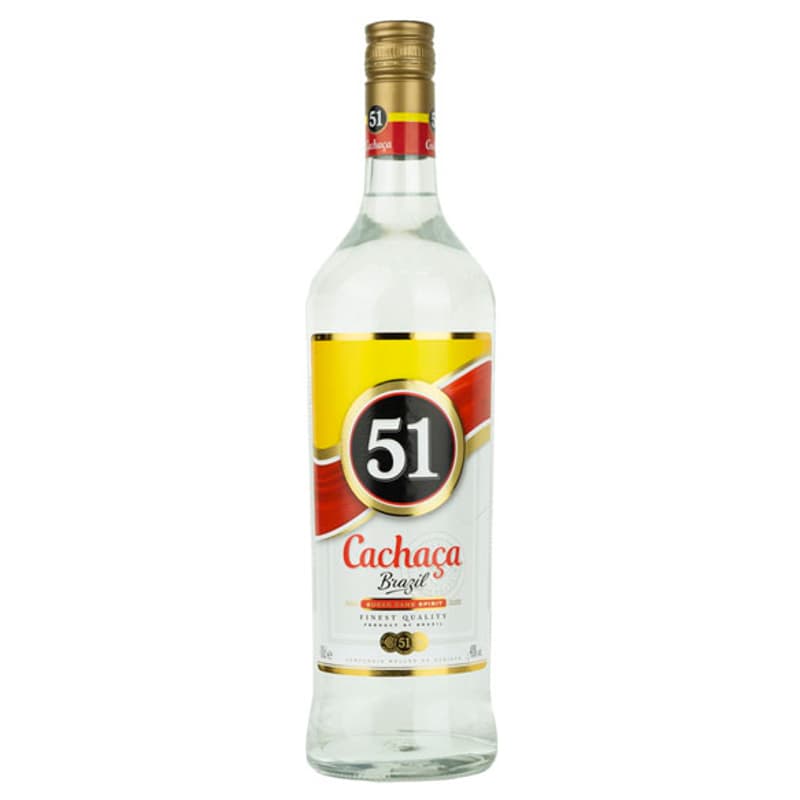 AGUA  ARDIENTE BRASIL CACHACA 51 1000ml