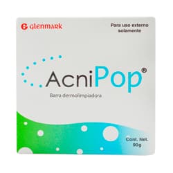 Glenmark Acnipop Barra Dermolimpiadora 90 grs 1 Pieza