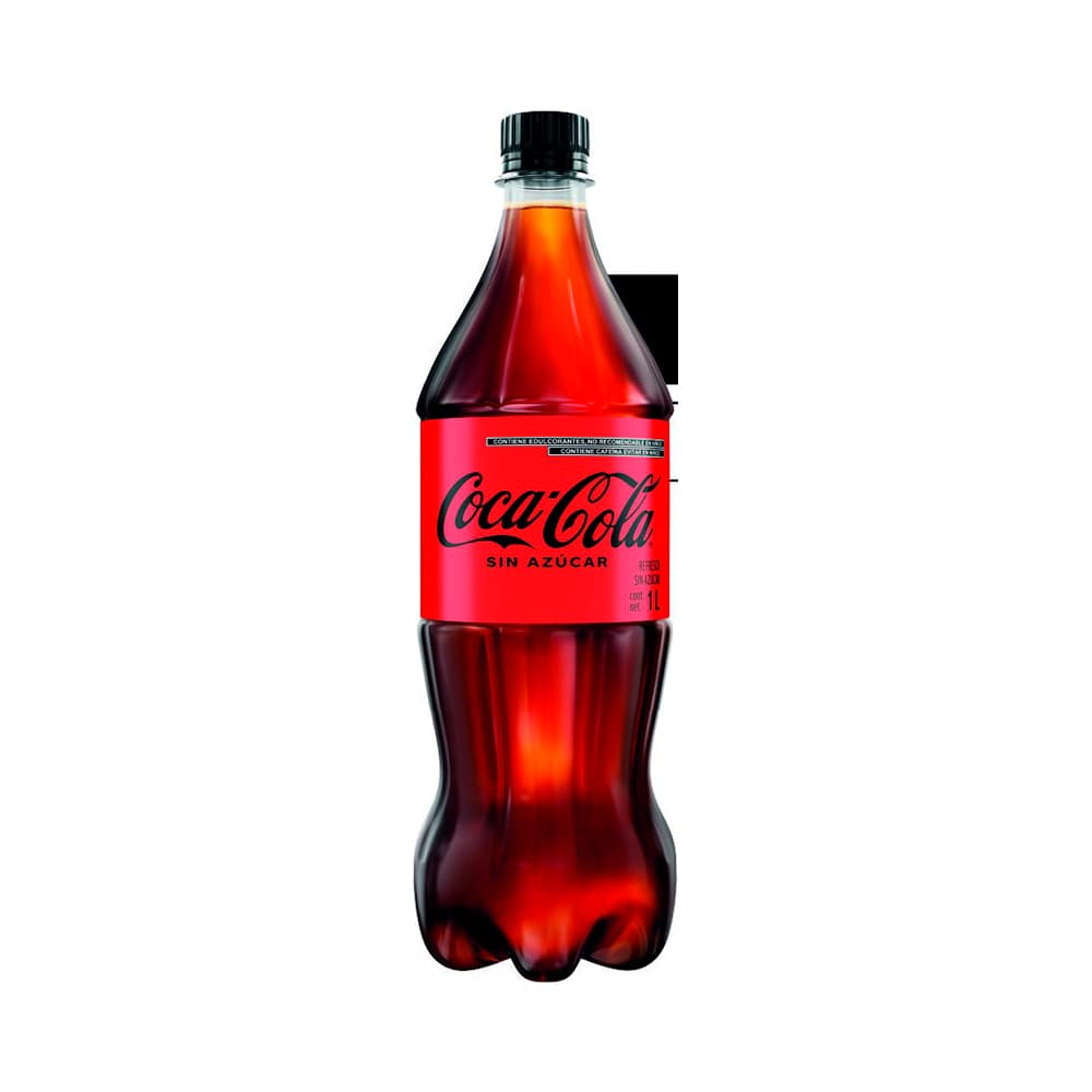 COCA COLA SIN AZUCAR 1L PET NR
