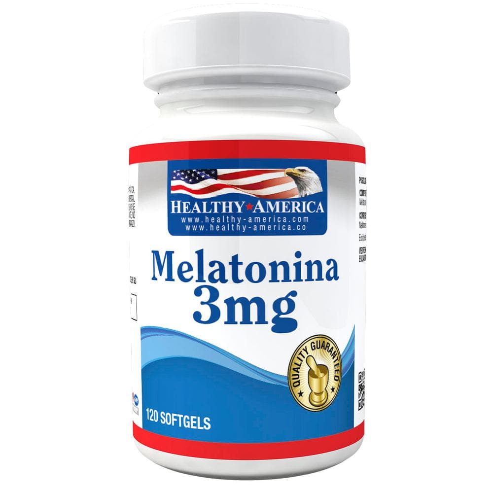 Melatonina 3 mg
(120 Softgels)