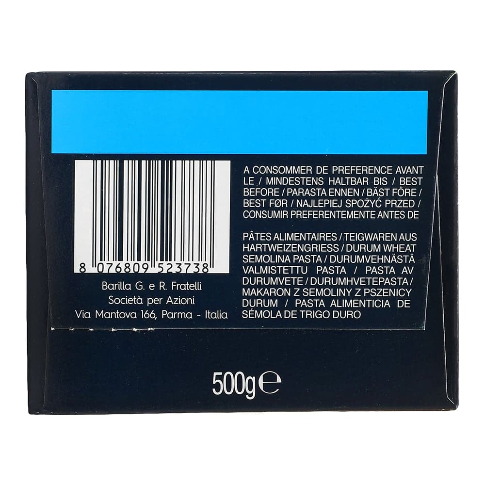 Barilla Pasta para sopa Lasagna Caja 500 grs