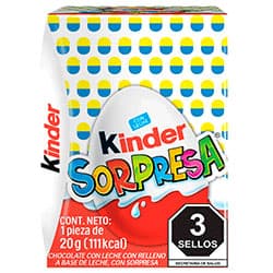 Kinder Sorpresa Minions Chocolate con Leche 20 gr