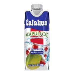 Calahua Acapulcoco Agua de Coco Arándano 330 ml