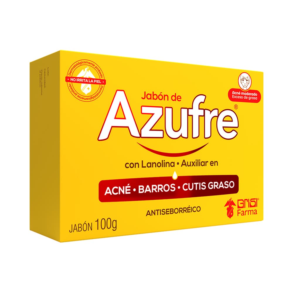 Grsisi Jabón Azufre 100 grs