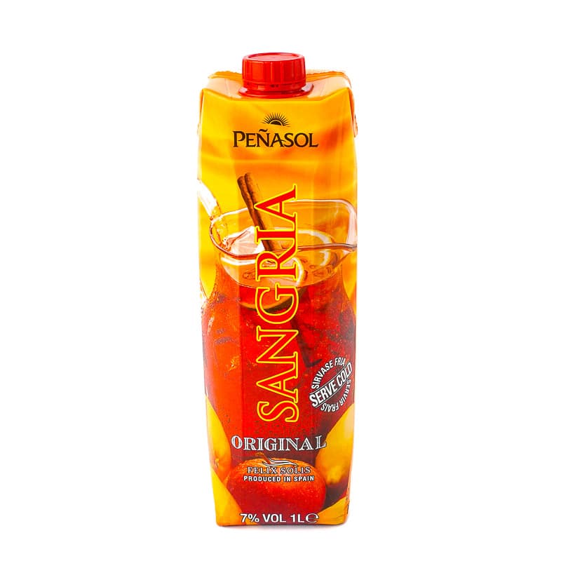 PEÑASOL SANGRIA ORIGINAL TETRA 1 LT