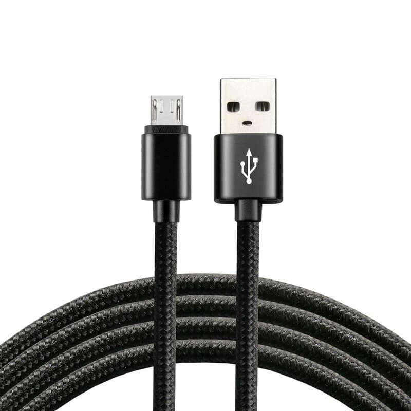 CHARGERS 2GO CABLE NYLON  MICRO 1M 1 UD