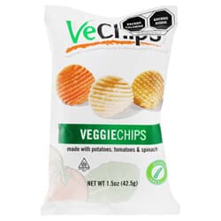 Vechips Papas fritas tomate espinaca