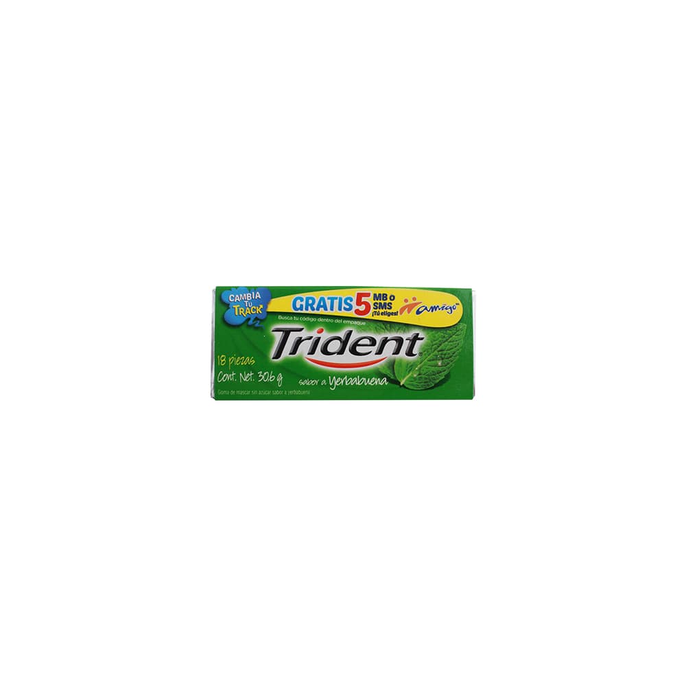 TRIDENT TIBRA EVUP 18'S YERBABUENA     .