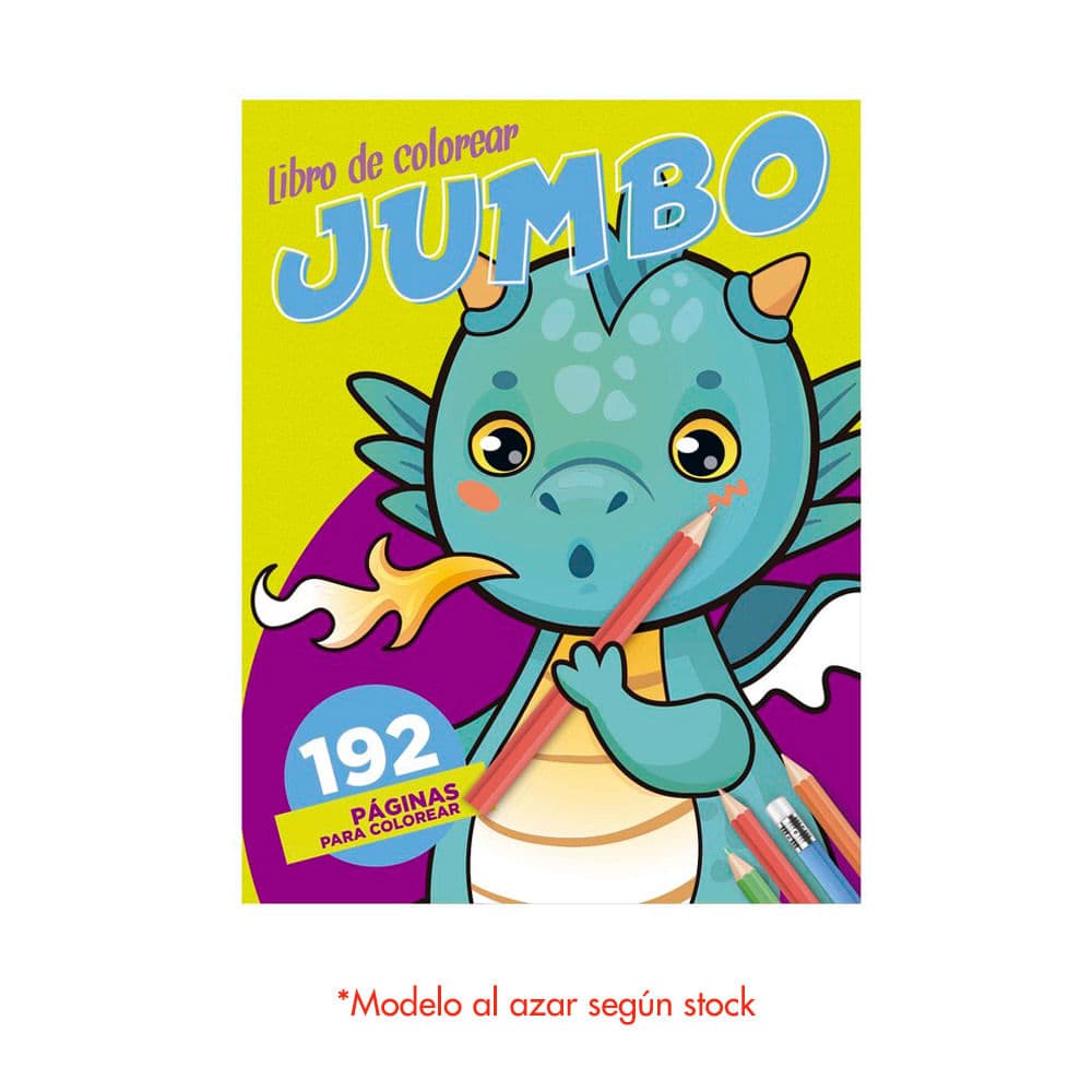 Libro Para Colorear Aventuras Surtido Jumbo