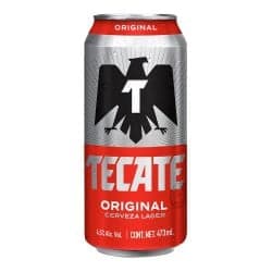 Tecate Cerveza Clara Original 473 ml