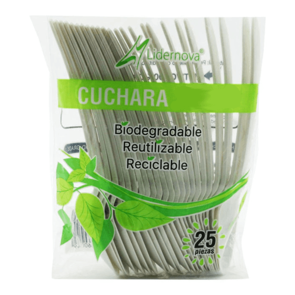 Lidernova Cuchara Pastelera Biodegradable