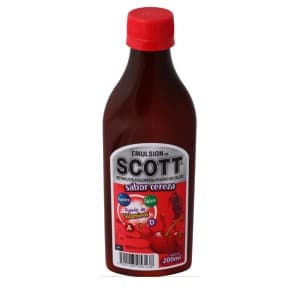 SCOTT EMULSION CEREZA 200 ML