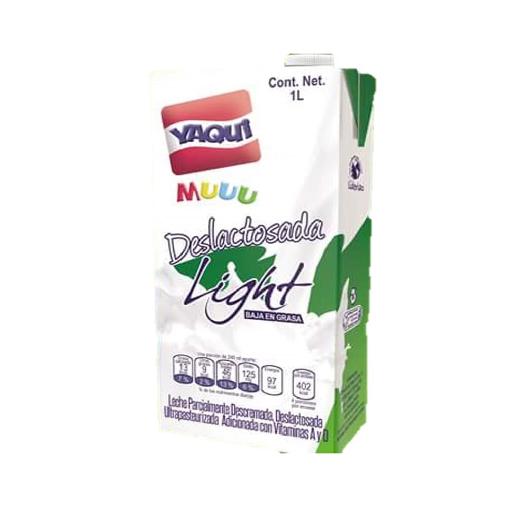 LECHE DESLACTOSADA YAQUI 1L.