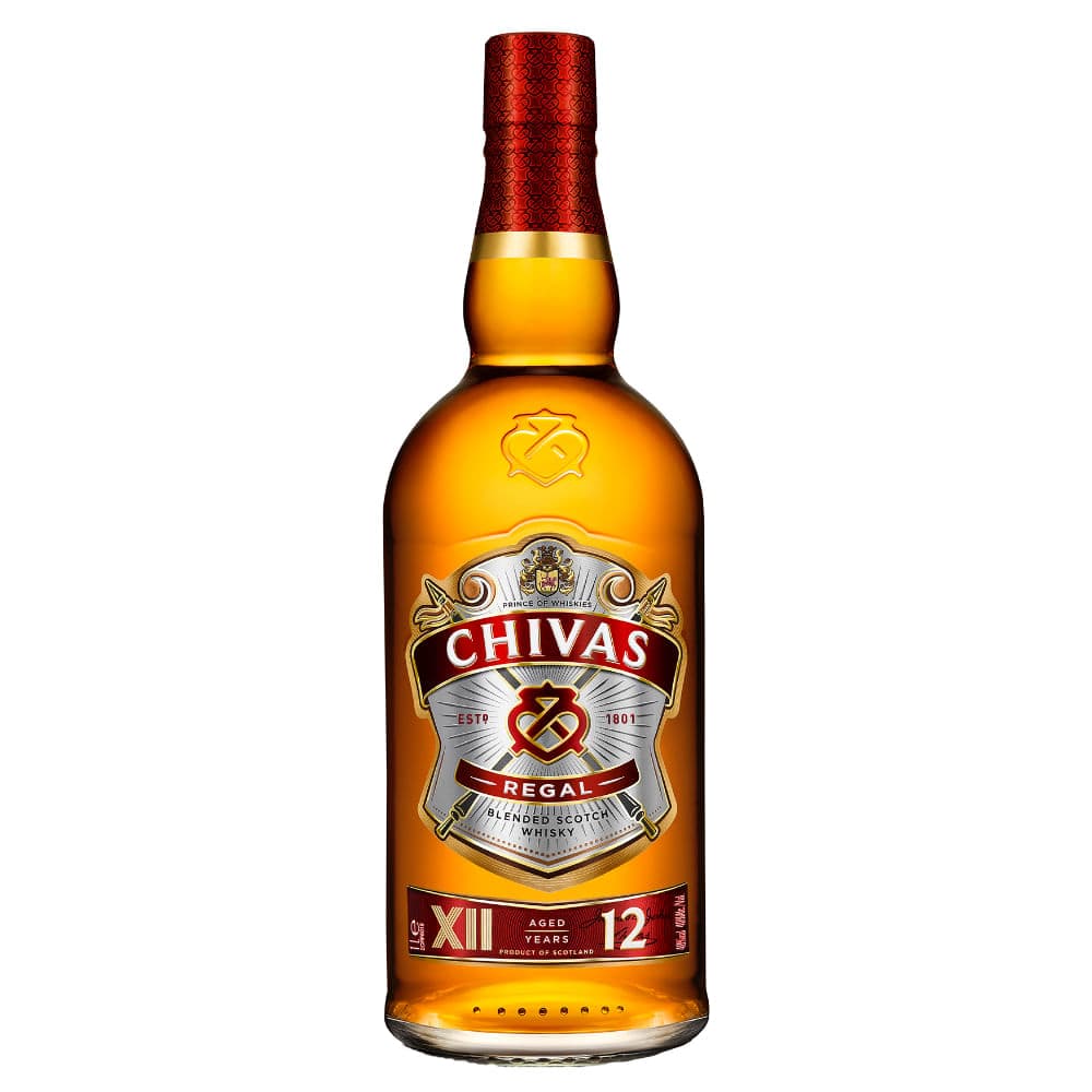 Chivas Regal 12 Años Whisky 1 l