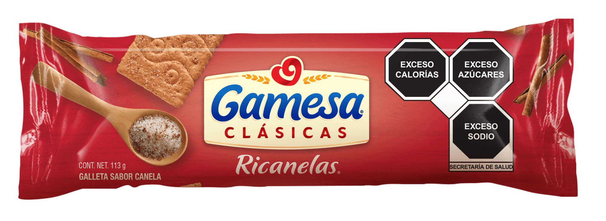 Gamesa Ricanelas 113 grs