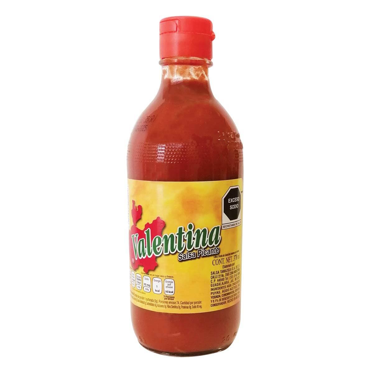 Salsa Valentina Picante Frasco 370 Mililitros
