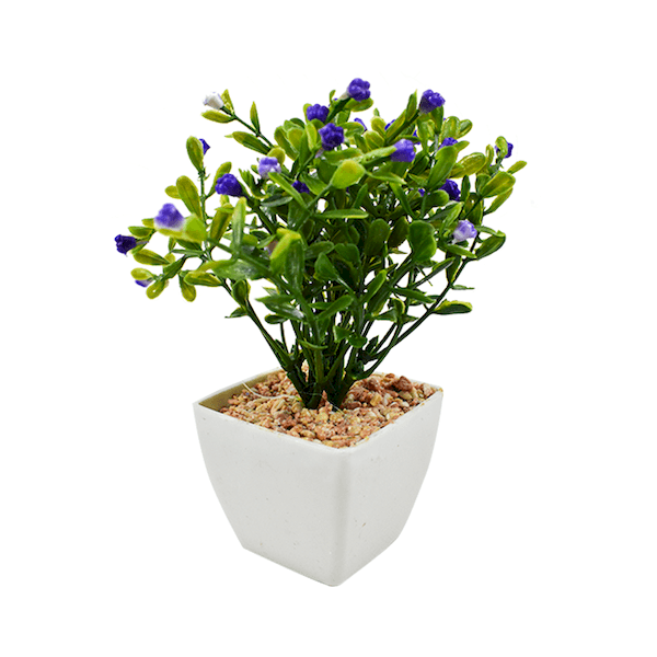 Maceta Mini Decorativa Artificial Elegance