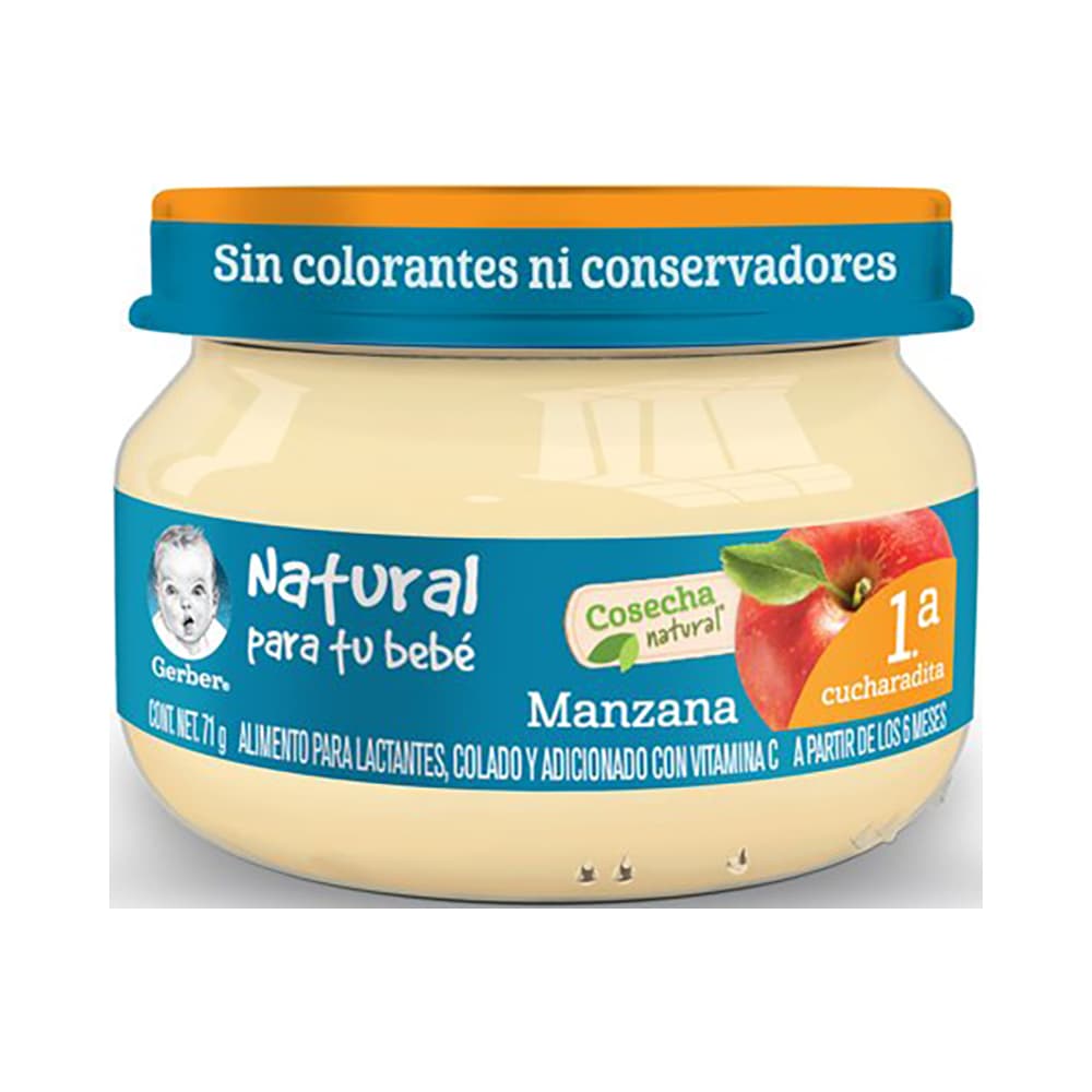 Gerber Papilla Etapa 1 Manzana 71 grs