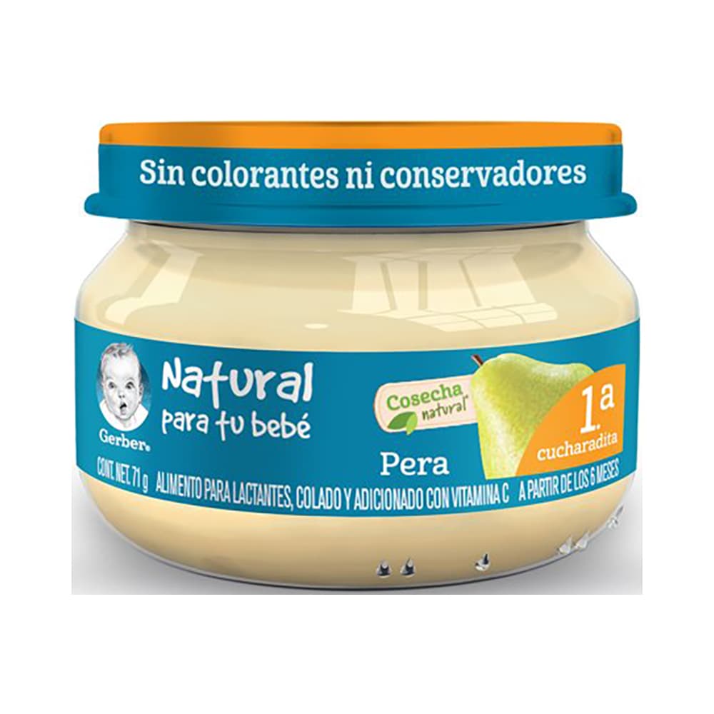 Gerber Etapa 1 Papilla de Pera 71 grs