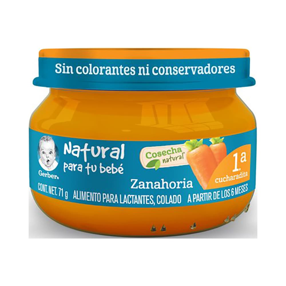 GERBER PAPILLA ET1 ZANAHORIA 71G FRA