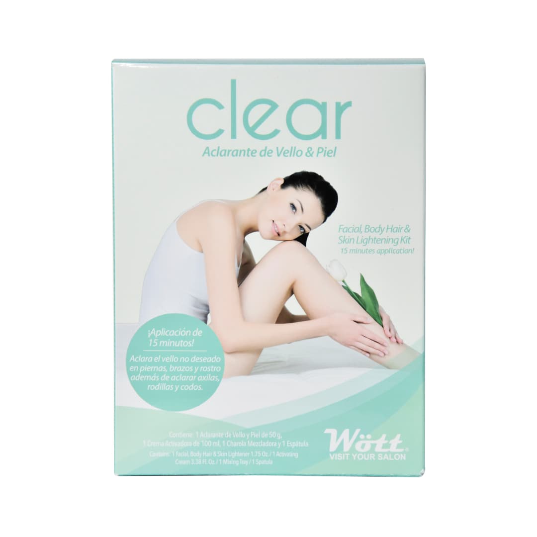 DECOLORANTE PARA VELLO CLEAR WOTT